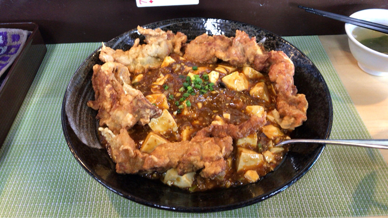 唐揚げマーボー